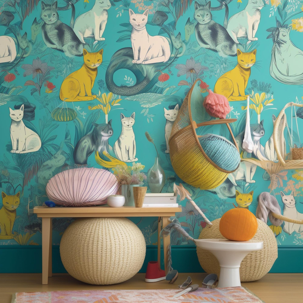 wallpaper design ideas for a kid's room
