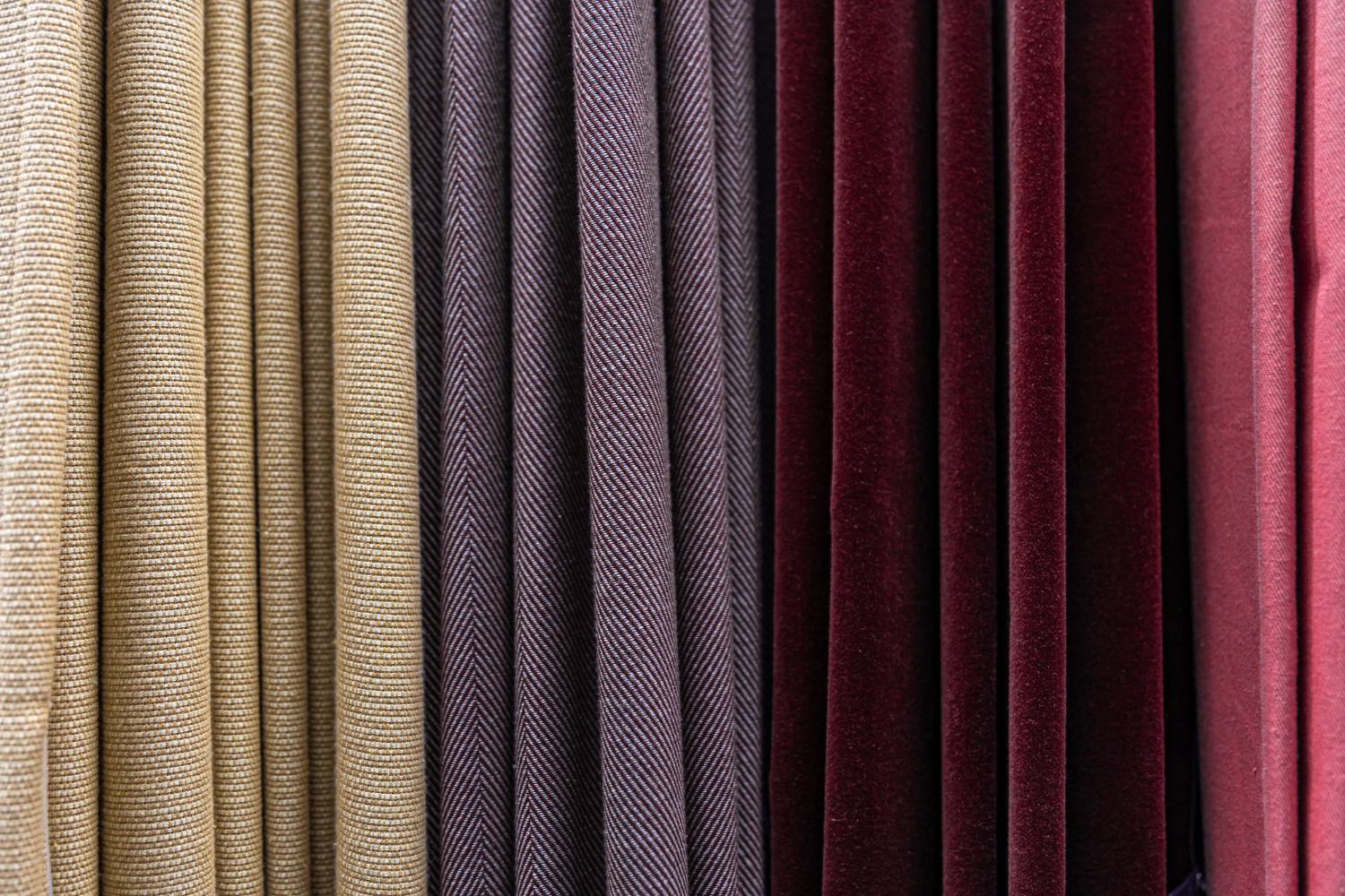 Floor-length curtains draping elegantly in a Chennai living room by Vishvesh